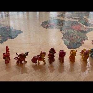 My Little Pony figures